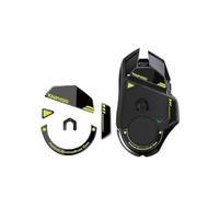 TALONGAMES Patines de cristal para mouse compatibles con Logitech G502 LightSpeed Wireless Gaming Pies de repuesto, bordes curvados, vidrio ultra fuerte, suela de deslizamiento rápido súper suave