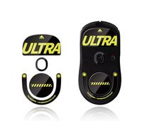 TALONGAMES Patines de mouse de vidrio ultra fuertes con bordes curvados compatibles con Logitech G Pro X Superlight 2 Wireless Gaming Mouse Feet Replacement, súper suave deslizamiento rápido y