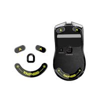 TALONGAMES Patines de ratón de vidrio ultra fuertes con bordes curvos, compatibles con Razer Viper V2 Pro Gaming Mouse Pies de reemplazo, deslizamiento súper suave, suela rápida y duradera