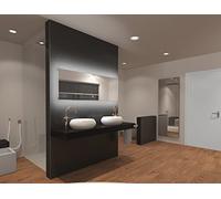 Talos LED de luz Espejo Silver Empire 50 x 140 cm