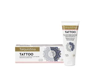 TALQUISTINA - Crema Hidratante 70 ml, para Tatuaje, Uso Diario, Suave y Ligera, Matiene Brillo, Color y Definición, Aceite de Rosa Mosqueta