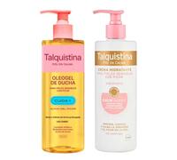 Talquistina Pack Crema Hidratante 400 ml + Oleogel Ducha 400ml