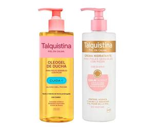 Talquistina Pack Crema Hidratante 400 ml + Oleogel Ducha 400ml