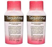 TALQUISTINA - Talco 50g, Alivia de Irritaciones y Picores del Sudor, Acción Balsámica y Calmante, Alivio Eficaz, Suave y Ligera, Fácil Absorción (Paquete de 2)