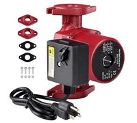 Talspity UPS15-55SFC - Bomba circuladora de agua de acero inoxidable 59896773, 3 velocidades, 1/12 HP, 115 V, 60 Hz, bomba de recirculación de agua de alta eficiencia para sistemas hidráulicos