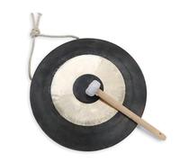 Tam Tam Gong con baquetas de madera Gongs Feng Shui for meditación como sonido de fondo, sueños fantasiosos y viajes for terapia o simple relajación(40cm)