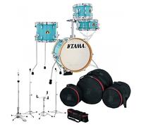 Tama Club-JAM 14" Flyer Gig Pack with Hardware and Bags Candy Aqua Blue