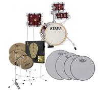 Tama Club-JAM 14" Flyer Practice Bundle Candy Apple Mist
