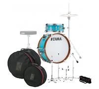 Tama Club-JAM Mini Gig Pack w/Hardware and Bags Aqua Blue