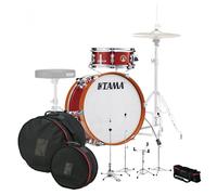 Tama Club-JAM Mini Gig Pack w/Hardware and Bags Candy Apple Mist