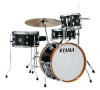 TAMA Club-JAM Shell Pack - Charcoal Mist (CCM) con hardware - Kit completo de 4 piezas con bombo de 18 pulgadas LJK48H4-CCM