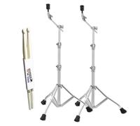 Tama HC73BSX2 Spartan - Soporte para platillos (2 unidades, con baquetas keepdrum)