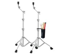 Tama HC73BSX2 Spartan - Soporte para platillos (2 unidades, con soporte para baquetas keepdrum DSC01)