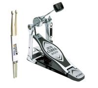 Tama HP200P Iron Cobra - Pedal individual con baquetas keepdrum (1 par)