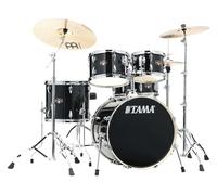 Tama IP50H6W-HBK Imperialstar 5-Piece Drum Kit (Hairline Black)