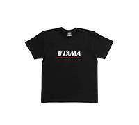 TAMA Logo T-Shirt Black W/Red Line XL Size Camiseta, Negro, 54 Unisex Adulto