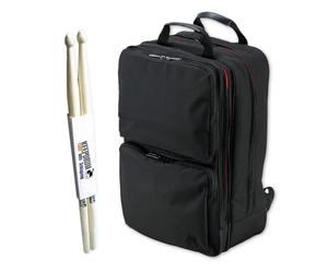 Tama MBS07 Powerpad - Bolsa para baquetas y accesorios con baquetas keepdrum