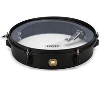TAMA Metalworks Effect Series - Tambor de caja (30,5 x 3,5 cm, con soporte MC69 Single Tom (BST143MBK)