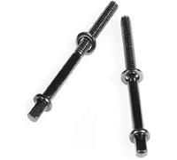 Tama MS666SHPBN - Tornillo tensor para caja de percusión (1 par), color níquel negro