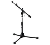 Tama MS736LBK Soporte de micrófono telescópico Iron Works Studio, modelo bajo, negro