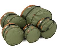 Tama PowerPad Series TDSS52KMG - Juego de bolsas para batería, color verde