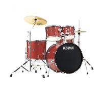 Tama Stagestar 22" 5pc Drum Kit w/Meinl Cymbals Red Sparkle