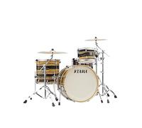 Tama Superstar Classic - Paquete de 3 carcasas con bombo de 22 pulgadas, tigre de ébano natural
