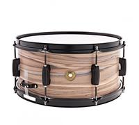 Tama Woodworks 14" x 6.5" Snare Drum Natural Zebrawood Wrap