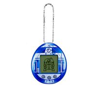 Tamagotchi 88822 Star Wars R2D2 Virtual Pet Droid con minijuegos, Clips de animación, Modos Extra y Llavero (Azul), Multicolor