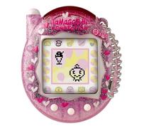 TAMAGOTCHI Bandai Connection - Juguete electrónico digital para mascotas virtuales con purpurina rosa con conexión infrarroja para diversión compartida | Los juguetes para niños y niñas son grandes