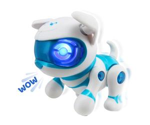 TAMAGOTCHI Teksta Newborn Mascota Robótica Interactiva Perro - Juguete electrónico para niños, Salta, anda y pide atención. Ideal para el Desarrollo y diversión Familiar.