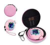 Tamagotci Paradise - Funda de silicona y estuche de EVA para Tamagotci Paradise - Set con tapa de silicona, correa para el cuello, pinza para cinta de correr, a prueba de golpes y polvo, ideal para