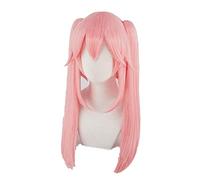 Tamamo No Mae Bunches Version Fate Grand Order Cosplay Wig Synthetic Pink Women Hair FGO Cosplay Halloween Costume Hair