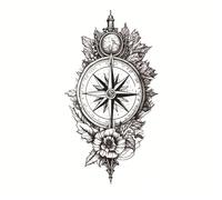 Tamaño: 208x95 mm, nuevo animal impermeable, tatuaje de ángel de flor, etiqueta engomada del tatuaje del tótem de la cabeza del tigre(024)