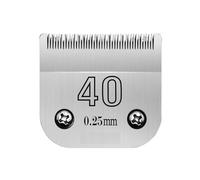 Tamaño 40, Hoja De Acero For Peluquería Canina A5, Compatible Con Andis, Compatible Con Oster, Compatible Con Wahl, Longitud De Corte 1/50 (0,5 Mm)
