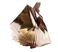 Tamaño 50 Uds., superventas, estampado en caliente, hoja de papel for el hogar DIY, impresora láser de lámina azul cielo(Rose gold)