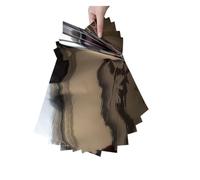 Tamaño 50 Uds., superventas, estampado en caliente, hoja de papel for el hogar DIY, impresora láser de lámina azul cielo(Pewter)