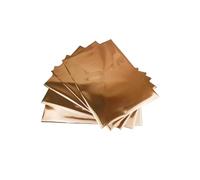 Tamaño 50 Uds., superventas, estampado en caliente, hoja de papel for el hogar DIY, impresora láser de lámina azul cielo(Brown)