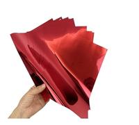 Tamaño 50 Uds., superventas, estampado en caliente, hoja de papel for el hogar DIY, impresora láser de lámina azul cielo(Red)