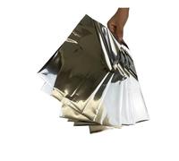 Tamaño 50 Uds., superventas, estampado en caliente, hoja de papel for el hogar DIY, impresora láser de lámina azul cielo(Silver)
