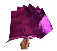Tamaño 50 Uds., superventas, estampado en caliente, hoja de papel for el hogar DIY, impresora láser de lámina azul cielo(Rose red)