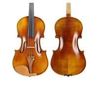 Tamaño Completo 4/4 Artesanal, Acabado Semiligero, Cara De Abeto, Violín De Arce Flameado, Clavijas De Azufaifa, Piezas Completas, Violín Avanzado (Color : 1/8)