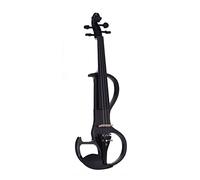 Tamaño Completo 4/4 Madera Maciza Silent Fiddle Eléctrico Maple Cuerpo De Arce Ebony Fingerboard Pegs Violin Violín (Color : 3/4)