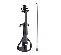 Tamaño Completo 4/4 Madera Maciza Silent Violín Eléctrico Maple Cuerpo De Arce De Ébano Pegamentos De Diapasón Violín Violín (Color : 3)