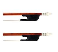 tamaño completo violín Arcos 2 Uds Arcos De Violín 4/4 Madera De Serpiente/palo De Brasil/arco De Fibra De Carbono Blanco/negro Mongolia Crin Respuesta Rápida Arco violín (Color : 11)