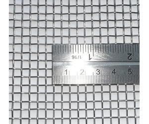Tamaño de Agujero de 4.1mm - Acero Inoxidable 316L - Tamaño de Corte: 60cm x 60cm - 5 Recuento de Malla - Malla de Alambre Tejido