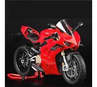 Tamaño Grande 1/9 para Ducati Panigale V4S Aleación Carreras Motocicleta Simulación Diecast Metal Street Motorcycle Modelo con Luz Regalo para Niños