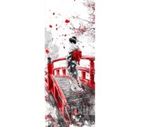 Tamaño Grande Puente Diamond Painting Kit Completo 80 X 30 cm para Hogar Decoracion, DIY Cuadros Diamantes 5D Diamond Painting Mujer Pintura Diamante, Mosaico Artesanía Diamond Art Regalo de Casa