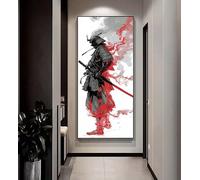 Tamaño Grande Samurái Diamond Painting Kit Completo 160 x 80 cm para Hogar Decoracion, DIY Cuadros Diamantes 5D Diamond Painting Espada Pintura Diamante, Mosaico Artesanía Diamond Art Regalo de Casa