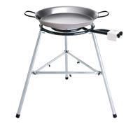 Tamaño Paellera 65CM Con 2-Ring-Brenner Y Dreibein-Ständer